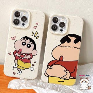Ốp Lưng iPhone Mềm Thân Thiện Môi Trường Shin Béo Chống Sốc, Bảo Vệ Cam - iP 7/8/X/XS/11/12/13/14/15/16/17Pro/Max