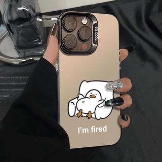 Vịt quay Ứng dụng iPhone 17/16/15pro Bạc 15/14/13pro Dễ thương 12/11 Đơn giản hàng ngày