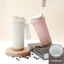 Cốc giữ nhiệt 00616 / 530ml / Lớp lót bằng thép không gỉ / Lớp lót gốm / Cốc giữ nhiệt cà phê Lily of the Valley Thép không gỉ 316 Dung tích lớn Giá trị cao Quà tặng đơn giản Cốc nước giữ nhiệt