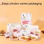 TRTR 50 / 100 Chiếc Dùng Một Lần Khoai Tây Chiên Hộp Thực Phẩm Chiên Chien Paaging Hộp Đồ Dùng Dự Tiệc Thực Phẩm Cho Trẻ Em Khay Sinh Nhật VN