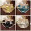 Quần lót lụa DARON Ice Satin, Quần lót liền mạch ren giữa eo siêu mỏng, Quần lót thoáng khí Quần lót Cotton đáy quần lót nữ dành cho nữ Cô gái