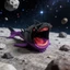 HT3 3D In Hình Sea Eater Monster Model Maya Brood Stick Man Subnautica Biển Sâu Khổng Lồ Đồ Chơi Trang Trí TH3