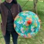 AqToCna Trung Quốc Retro Tre Mây Người Cá Mũ Hoa Handmade Dệt Rơm Buet Mũ Du Lịch Khiêu Vũ Đạo Cụ Nón Câu Cá Che Nắng Mũ AqToCna
