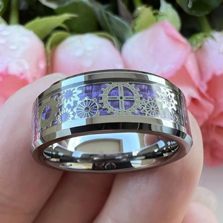 Nhẫn thép không gỉ nam | Thiết kế hợp thời trang Châu Âu và Mỹ