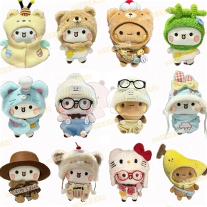 Bộ quần áo đan tay 10cm cho búp bê cotton dễ thương, phù hợp búp bê 10cm