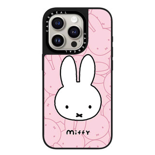 CASENEAL Pink Miffy Rabbit Vỏ Điện Thoại Gương Chất Lượng Cao Thích Hợp Cho iPhone 17ProMax 17pro 17 air 16promax 16 15promax 15 14promax 13 13promax Ốp Lưng Cứng Chống Rơi Thời Trang