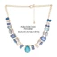 Vòng cổ kim cương giả WEETW, Vòng cổ Chunky cổ điển quyến rũ pha lê, Trang sức thời trang Ánh sáng sang trọng Trang trí Vòng cổ phóng đại Tiệc tiệc
