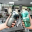 Bình Lắc Thể Dục Thể Thao Cốc Nước Protein Bột Máy Xay Sinh Tố Cốc Di Động Sữa Lắc Dung Tích Lớn Ngoài Trời Sáng Tạo Có Nắp GJBL