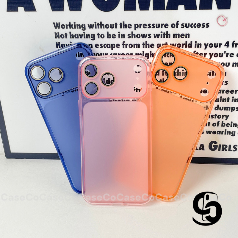 Ốp Lưng Cho IPhone 17 16 15 13 11 12 14 Pro Max 16 14 15 Plus 17air Ốp bảo vệ ống kính siêu mỏng, mờ, sáng đẹp.