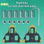 Bàn đạp xe đạp đường trường Cleat SPD SL, tấm kẹp tự thả nổi, phụ kiện cho giày xe đạp