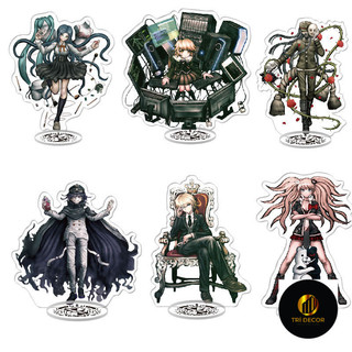 Danganronpa Monokuma Kirigiri Kyoko Naegi Makoto Maien Saya Xiangsei Lestya Fukawa Fuyuko Biển hiệu đứng