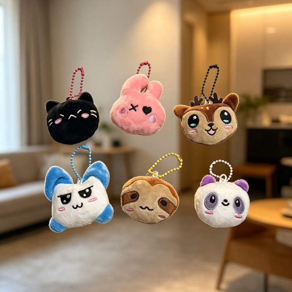 Mới Kpop Thần Tượng BABYMONSTER CHOOM Sang Trọng Móc Khóa Búp Bê Quyến Rũ Móc Khóa