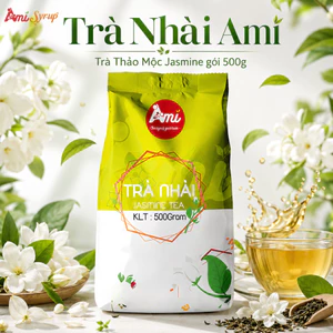 Trà Nhài Ami - Trà Thảo Mộc Jasmine (Có Gói Chia Lẻ) - Pha Chế Trà Chanh, Trà Sữa Ngon Khó Cưỡng