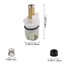 <cosyh>Water Conservation Focused For Delta Faucet Stem Assembly Replacement Set