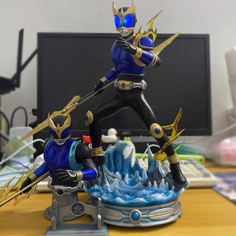 LB Kamen Rider-Kuga [Chơi hợp thời trang chất lượng] Qinglong Form Anime GK Model Hình Mẫu Đồ Chơi hợp thời trang