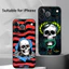 Ốp Điện Thoại P-Powell P-Peralta Thời Trang TP-2 Cho iPhone 17 16 15 14 13 Pro Max Plus Mini Đen Mờ Vỏ Mềm Funda