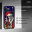 Ốp Điện Thoại P-Powell P-Peralta Thời Trang TP-2 Cho iPhone 17 16 15 14 13 Pro Max Plus Mini Đen Mờ Vỏ Mềm Funda