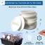 Tấm lọc không khí trồng nấm Đĩa thông gió Polyester Phòng thí nghiệm 7.5mm Phát triển
