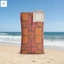 Túi đựng khăn đi biển mui trần 2 trong 1 Vải mềm khô nhanh để cắm trại bể bơi du lịch