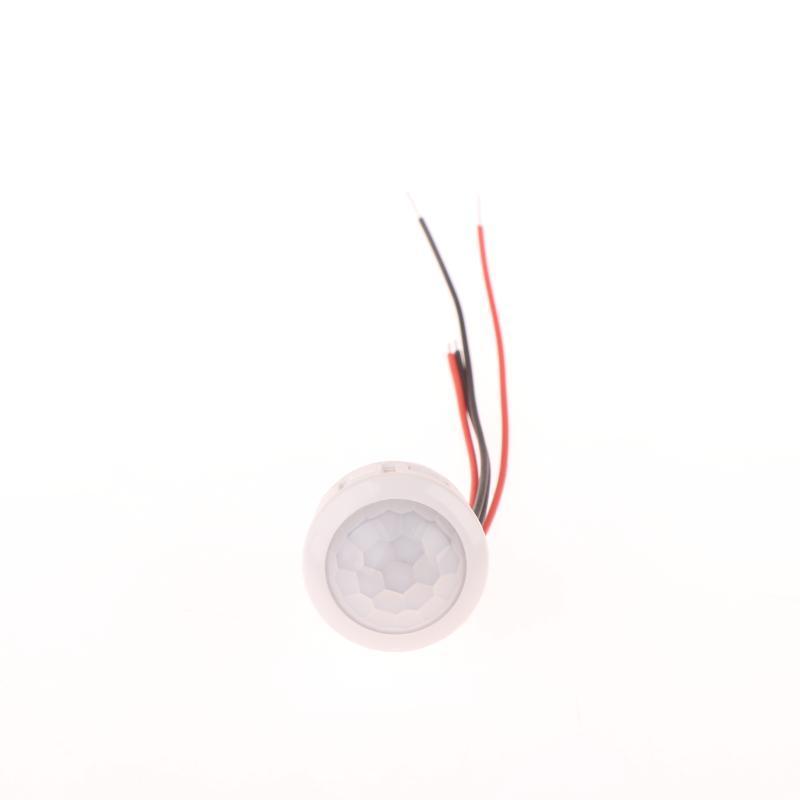 Newsmallbrains 1 Công tắc tự động DC 12V 24V PIR Công tắc cảm biến chuyển động hồng ngoại PIR Cảm biến phát hiện ánh sáng LED Công tắc hồng ngoại Đèn ngủ nhạy cảm NSB