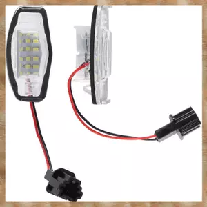 2 Chiếc Đèn Led Ô Tô Biển Số Đèn Biển Số Đèn Cho Accord Đen