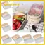 Hộp đựng thức ăn nhẹ GUSTAVA, 500ml / 700ml / 850ml / 1000ml Đóng gói dùng một lần tập thể dục, Salad Takeout Hộp Bento dày Hộp cơm trưa chia giấy