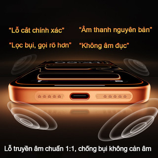 Bộ lưới loa kim loại nắp chống bụi cổng sạc iPhone không ảnh hưởng âm thanh cho iPhone 12 13 14 15 16 17 Pro Max