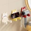 Giá đỡ máy sấy tóc treo tường mới Không cần khoan Giá máy sấy tóc Giá sắp xếp lưu trữ phòng tắm