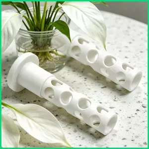 Giá đỡ rễ thủy canh 2 miếng Trang trí ổn định Trạm nhân giống nhỏ Hỗ trợ cây trồng cho bàn làm việc Nhà bếp jiwvn