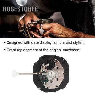 rosestoree Famus Quartz Watch Movement SL28 Ba kim ngày Phụ kiện sửa chữa đồng hồ đeo tay (Lịch đơn)