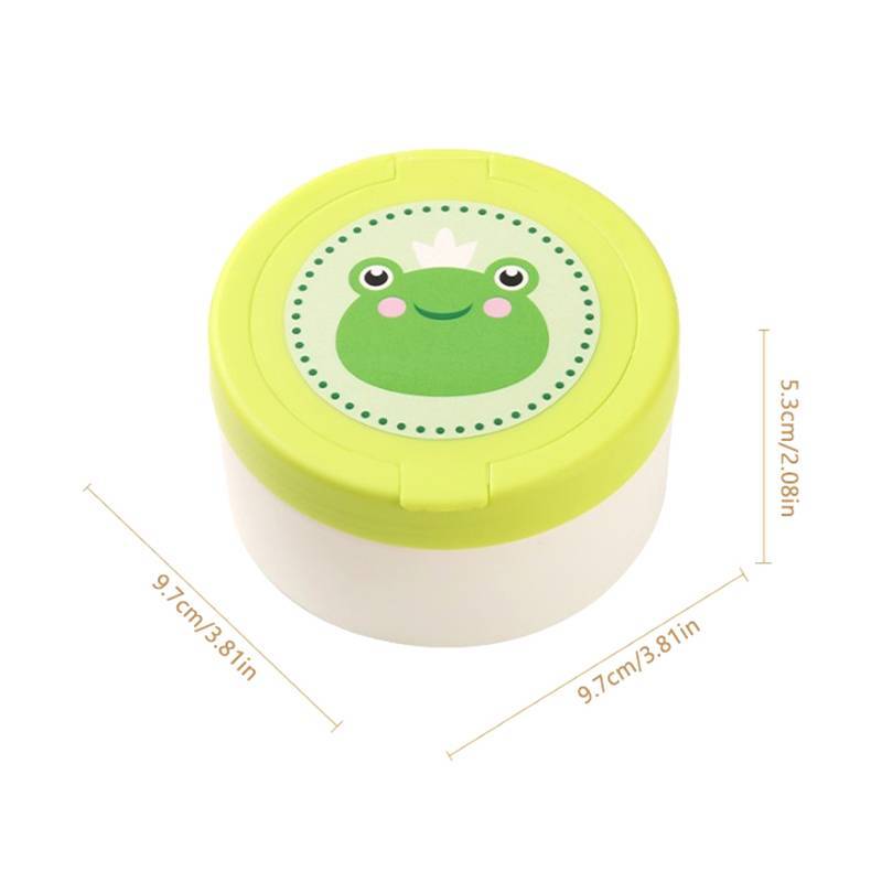 Alittlesetrtu Hộp Đựng Bột Cơ Thể Di Động Cho Bé Có Puff Hộp Bảo Quản An Toàn Cho Trẻ Sơ Sinh VN