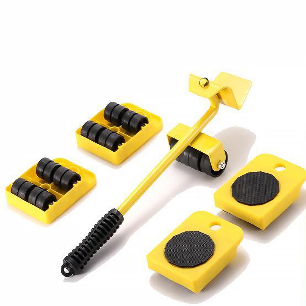 Bộ công cụ nâng đồ nội thất hạng nặng 360° Thanh trượt bánh xe xoay cho thiết bị giường Sofa di chuyển