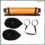 Thảm trượt Yoga màu cam 200cm, lõi chắc chắn, thiết bị tập luyện đa năng dễ dàng lắp đặt