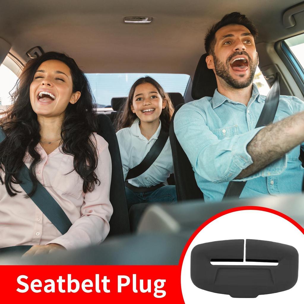 Dây An Toàn Ô Tô Khóa Giá Đỡ Khóa Silicon Bảo Vệ Dây Đeo Ghế Chèn Cho Xe Sedan SUV RV Xe Tải mueadsyvn