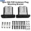 <cosyh>Flush Mount 50A Bracket Set 2PCS for RV For Caravan Yacht 12V 24V Vehicle Panels