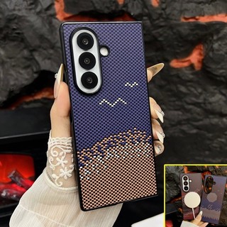 Ốp Da Retro Từ Tính Cho Samsung Galaxy Z Fold 7 Z Fold 6 Z Fold 5 4 Ốp điện thoại Chống Sốc