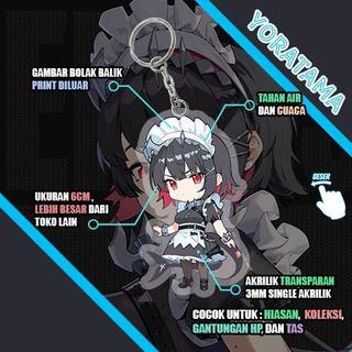 Gantungan Kunci Ellen Joe Zenless Zone Zero ZZZ, Keychain Anime Lucu - Ellen Default