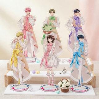 Anime 15cm Tamon's B-Side Acrylic Standee F/ACE Tamon Fukuhara Transparent Desk Decor Bag Charm Collectible Gift for