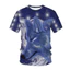 Áo thun in hình sói 3D mới mùa hè, thiết kế unisex tay ngắn, cá tính dành cho người lớn