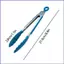 Kẹp Bếp 7 Inch 2 Miếng Thép Không Gỉ Chống Dính Chống Cháy Nhà Bếp Phục Vụ Lưỡi Cho Bít Tết Bánh Mì Nướng Nóng mueadsyvn