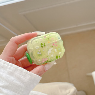 Green Swallows in Spring cho Airpods4 AirPods 1 / 2 3 Pro Pro2 pro3 Bộ tai nghe Bluetooth không dây Vỏ bảo vệ tai nghe AirPods Pro i3 i4 pro3