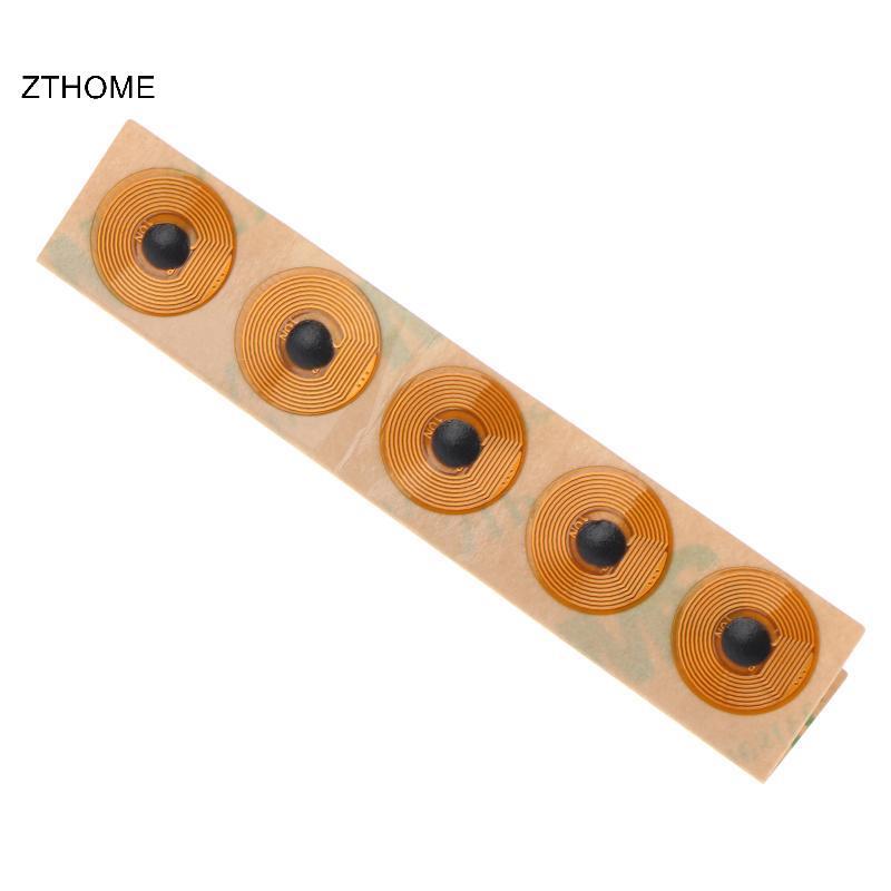 ZTHOME RFID FPC Thẻ 10MM 13.56 MHz NFC Thẻ Mini Cho Giải Pháp Chống Giả Thẻ Thụ Động Linh Hoạt Cho Xác Thực Công Nghiệp HOT