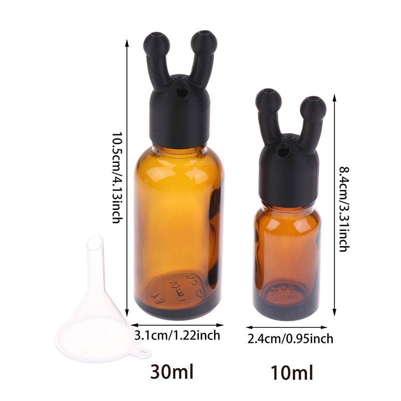 HFSHY 10 / 30ML Hương Thơm Hít Nắp Mini Nước Hoa Máy Hít Bình Chống Rò Rỉ Chai Xịt VN