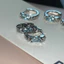 Vintage Charm Horus Mắt Xanh Zircon Cá Tính Đa Năng Bông Tai Nam Nữ