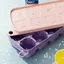 MAKY 1Pc 8 Cell Khuôn Silicon Cấp Thực Phẩm Lưới Đá Có Nắp Hộp Đựng Đá Khay Làm Khuôn Hộp Bảo Quản Đá Có Thể Tái Sử Dụng DIY Tiện Ích Nhà Bếp VN