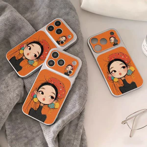 Tương thích với ốp lưng điện thoại iPhone17PROMAX IP16 IP15 IP14PLUS IP12 IP11 IPXSMAX ốp lưng mềm chống rơi YNL375DDMBK