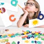 Trò chơi đánh vần cho trẻ em Đồ chơi học tập lấy cảm hứng từ Montessori dành cho bạn bè Gia đình