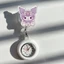 Hello Kitty Đồng hồ y tá có thể thu vào có thể kéo được Đồng hồ bỏ túi dễ thương Đồng hồ học sinh Kỳ thi Đồng hồ bỏ túi y tế Đồng hồ dạ quang