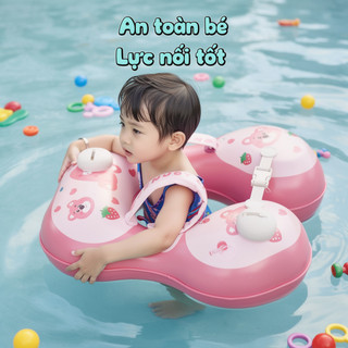 Vòng bơi cho bé Bơm hơi chống cuộn PVC Phao an toàn Ghế có thể điều chỉnh Du lịch có thể gập lại