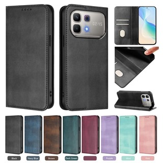 Vỏ Da Lật Cho Infinix Note 60 Pro 5G Ốp điện thoại Infinix Note Edge Note 50 Pro + Note 40 Pro + 5G Ốp điện thoại Ví Từ Tính Ốp điện thoại Sang Trọng